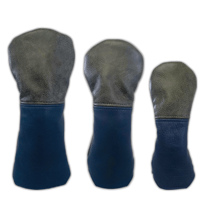 French Seam Italian Torino Leather Headcovers - Winston Collection