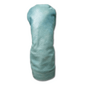 Italian Weave Leather Headcovers - Driver - Sky Blue