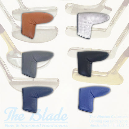 Perforated Leather Putter Headcover