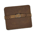 Square Coaster Set, Crazy Horse Leather