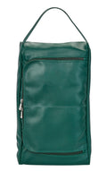 Deluxe Shoe Bag, Vinyl - Kelly Green