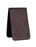 Yardage Book and Scorecard Holder, Colombian Leather - Cafe