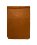 Money Clip Wallet in Colombian Leather - Tan