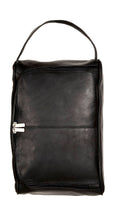 Deluxe Shoe Bag, Colombian Leather - Black