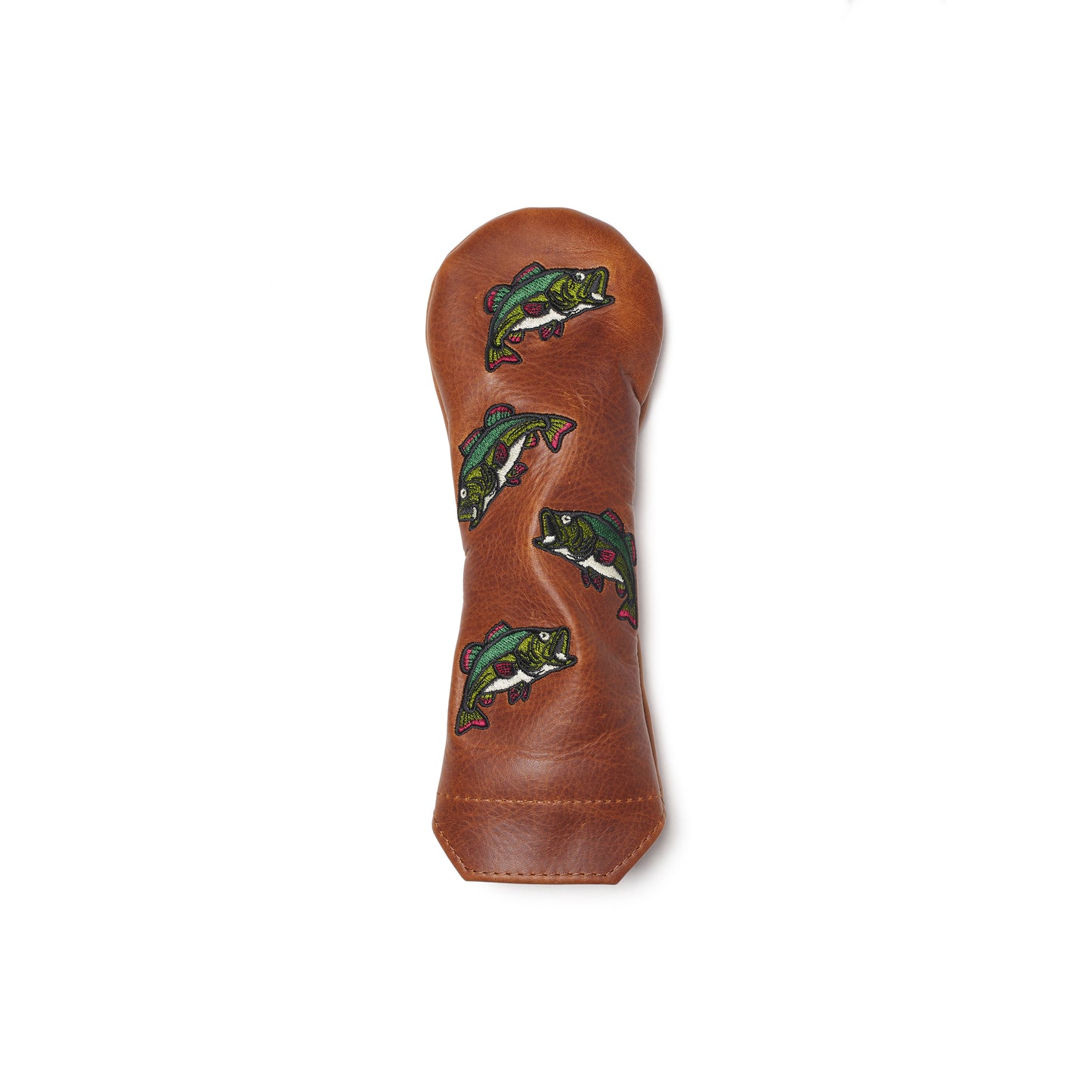 Bass Premium Pullup Leather Golf Headcovers - Winston Collection