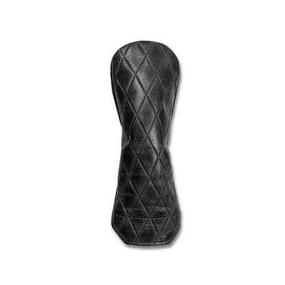 Aberdeen Diamond Leather Golf Headcover - Hybrid - Black