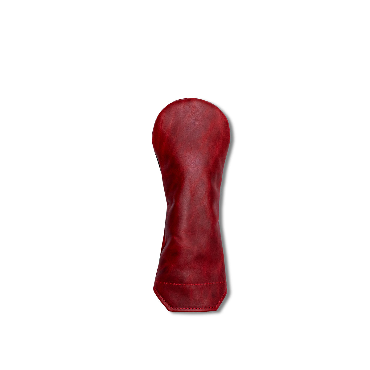 Premium Pull-Up Leather Golf Headcovers - Hybrid - Red