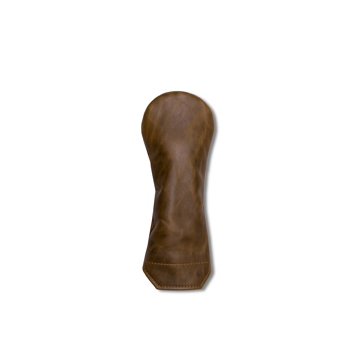 Premium Pull-Up Leather Golf Headcovers - Hybrid - Whiskey Brown