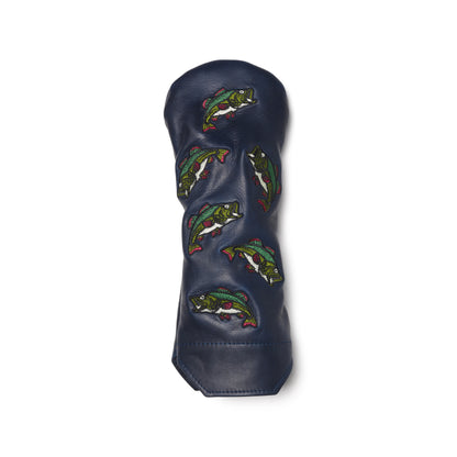 Bass Premium Pullup Leather Golf Headcovers - Winston Collection