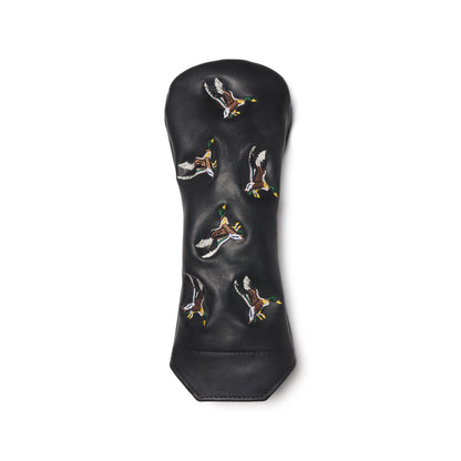 Flying Mallard Ducks Leather Headcovers