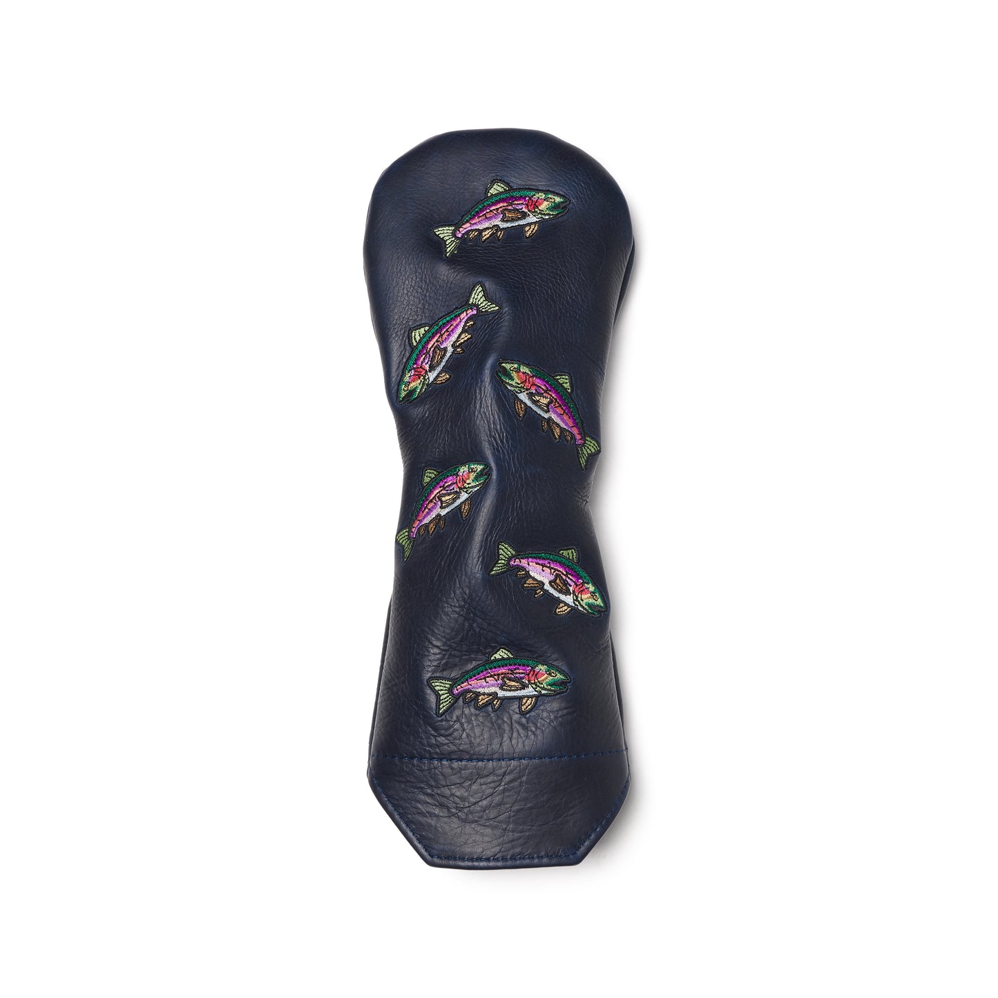 Trout Premium Pullup Leather Golf Headcovers - Winston Collection