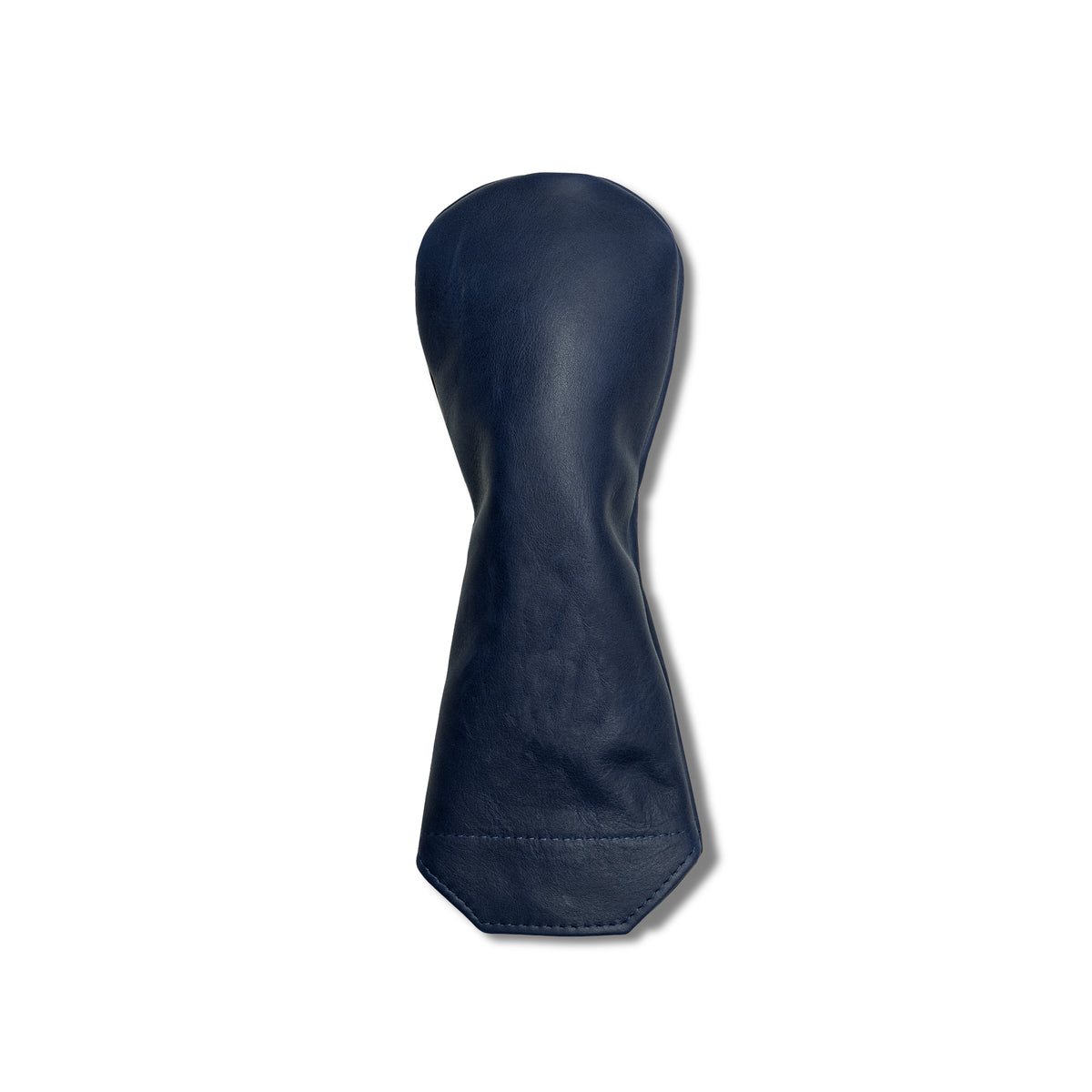 Premium Pull-Up Leather Golf Headcovers - Fairway - Navy Blue