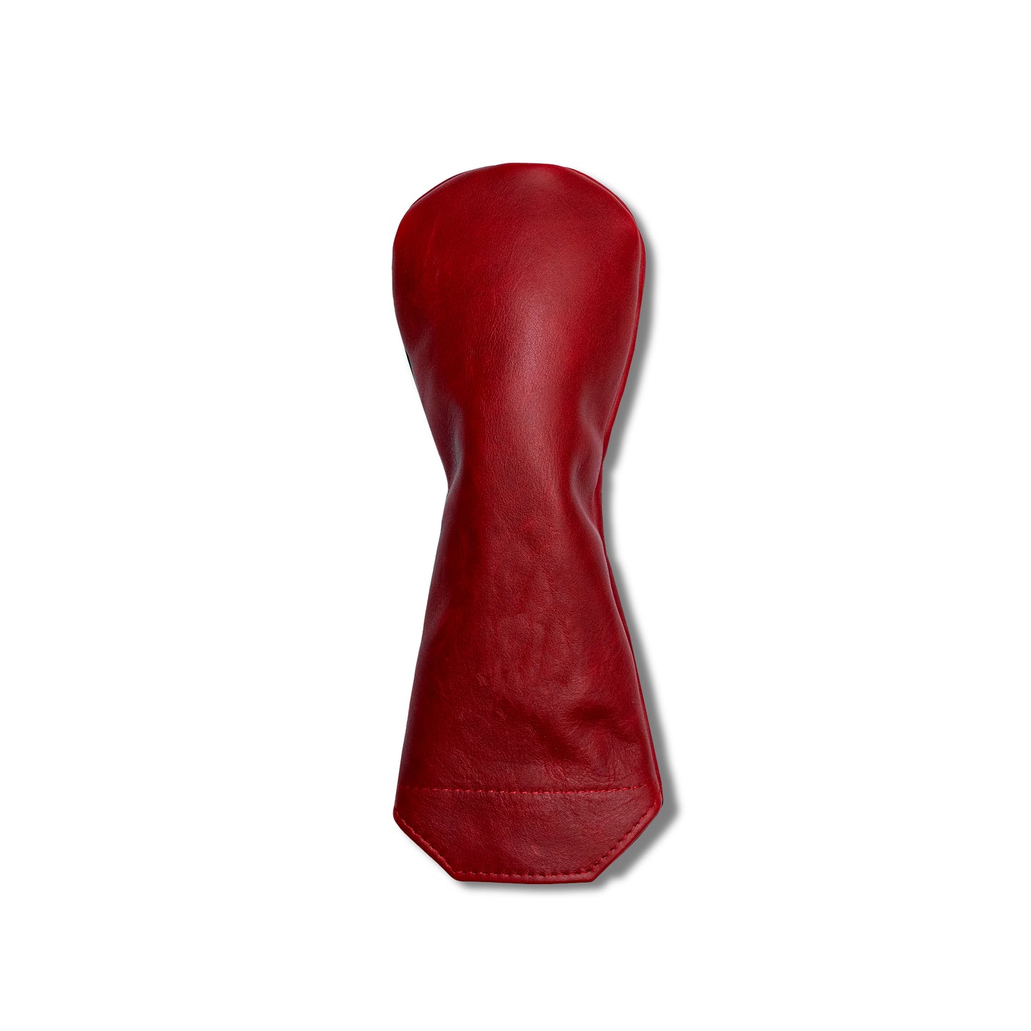Premium Pull-Up Leather Golf Headcovers - Fairway - Red