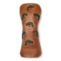 Bass Premium Pullup Leather Golf Headcovers - Driver - Whiskey