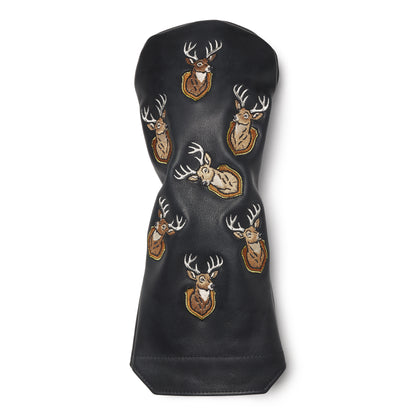 Trophy Deer Premium Pullup Leather Golf Headcovers