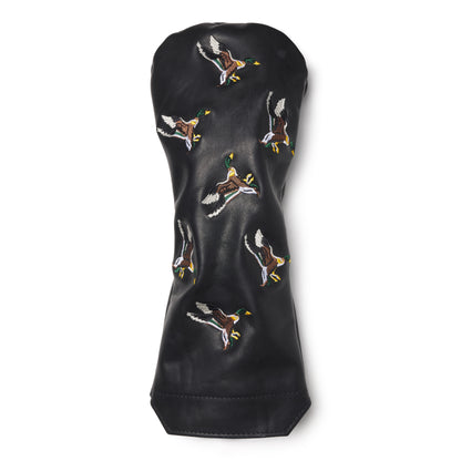 Flying Mallard Ducks Leather Headcovers