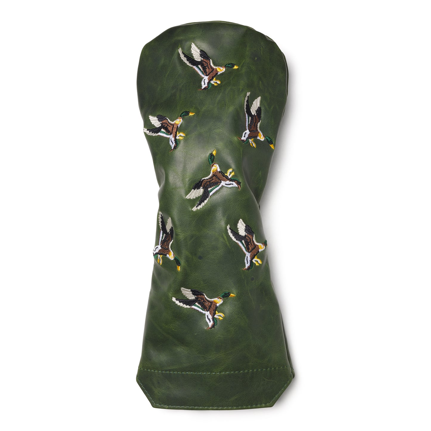 Flying Mallard Ducks Leather Headcovers