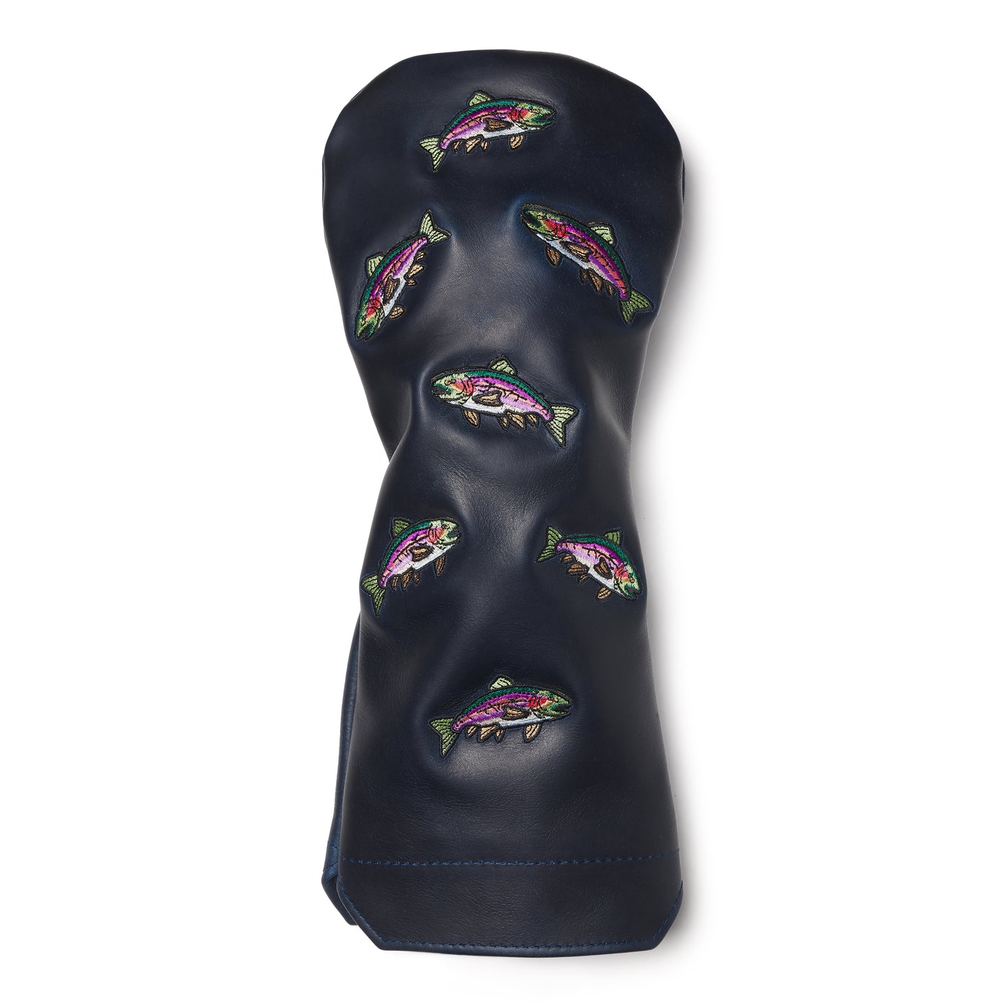 Trout Premium Pullup Leather Golf Headcovers - Winston Collection
