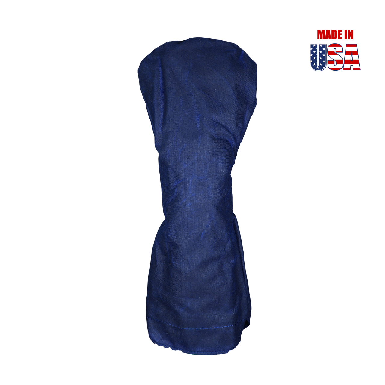 Solid Navy Waxed Canvas Golf Headcovers