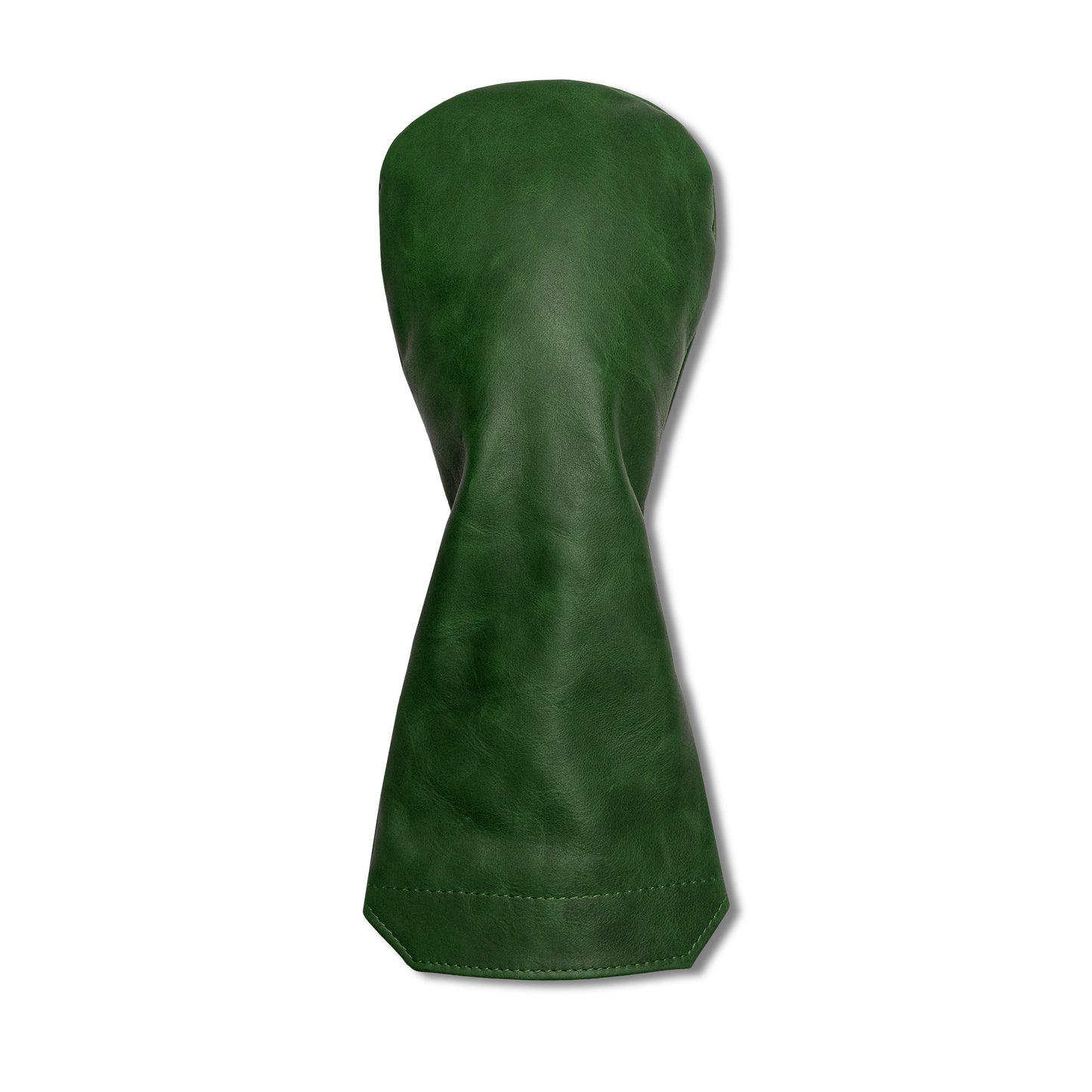 Premium Pull-Up Leather Golf Headcovers - Driver - Forest Green