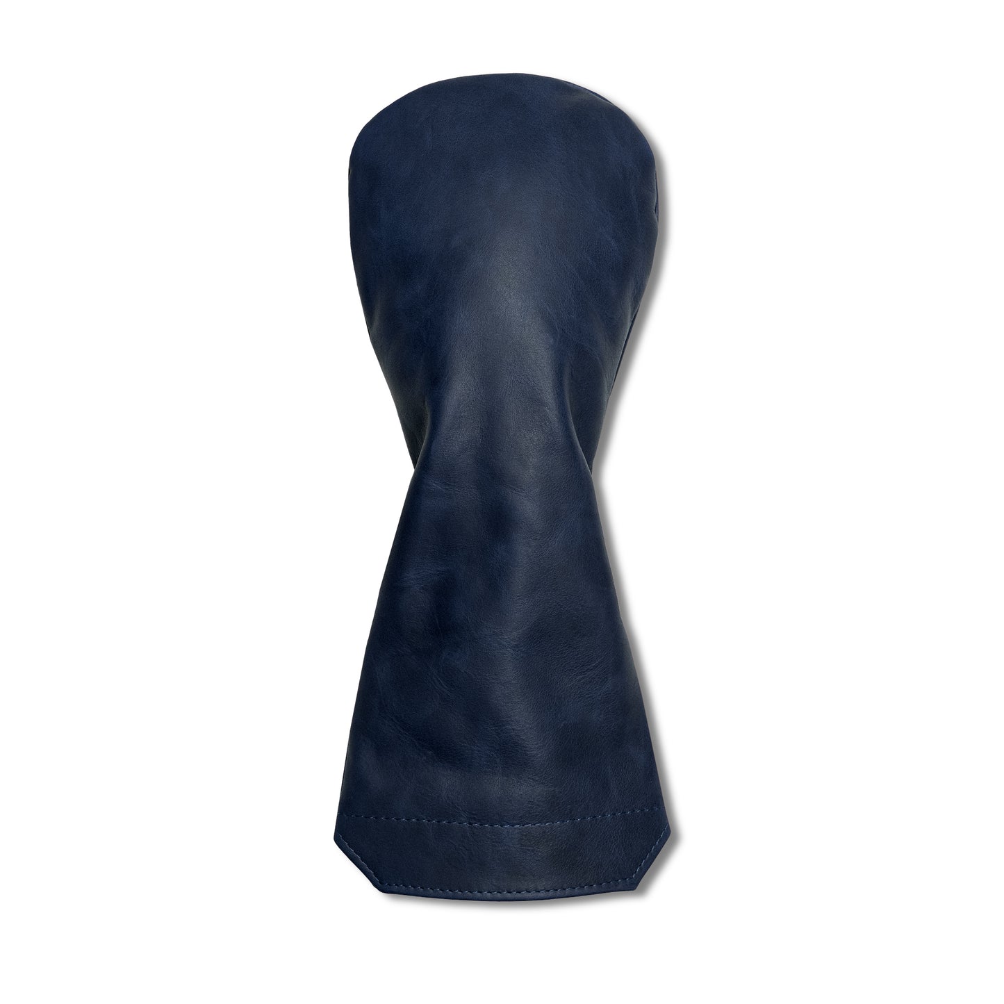 Premium Pull-Up Leather Golf Headcovers - Driver - Navy