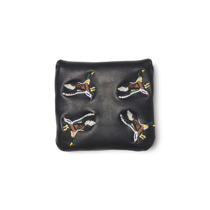 Flying Mallard Pullup Leather Universal Mallet Putter Cover - Winston Collection