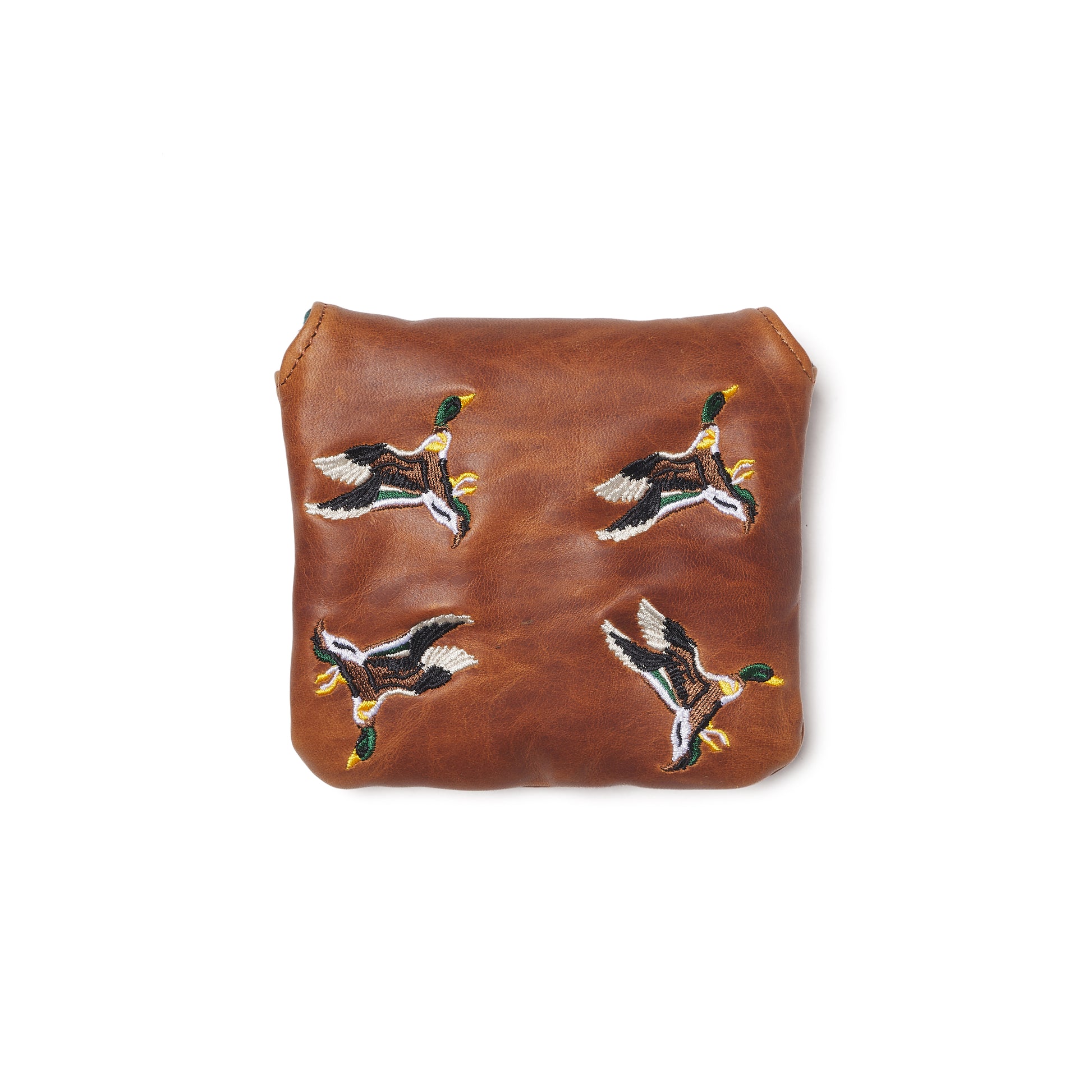 Flying Mallard Pullup Leather Universal Mallet Putter Cover - Winston Collection