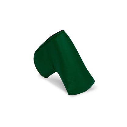 Mid Mallet in Tradition Leather Putter Cover - Dark Green