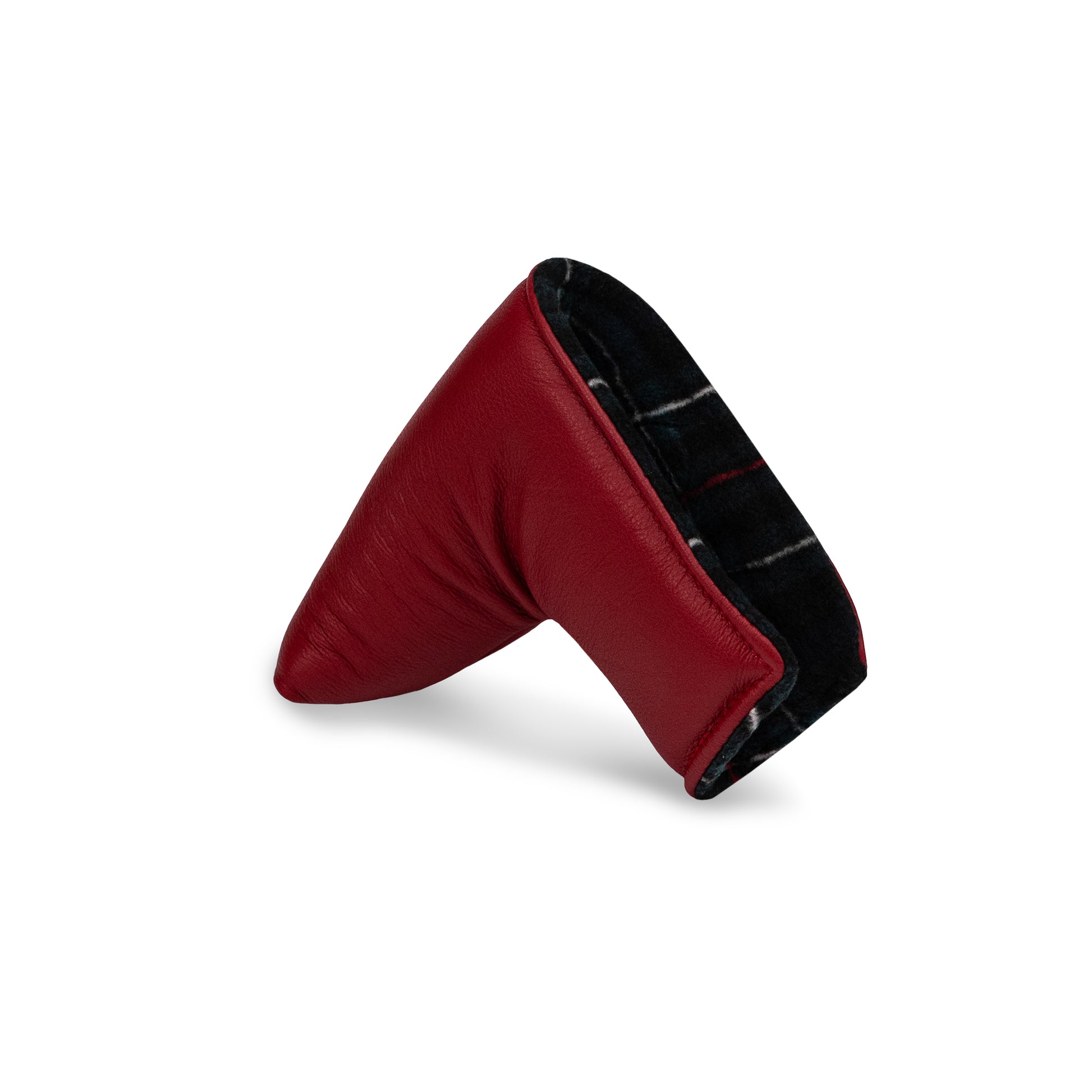 Mid Mallet in Tradition Leather Putter Cover - Red
