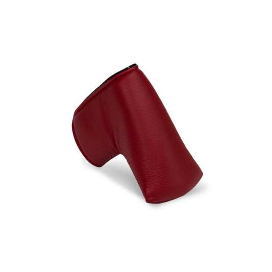 Mid Mallet in Tradition Leather Putter Cover - Red