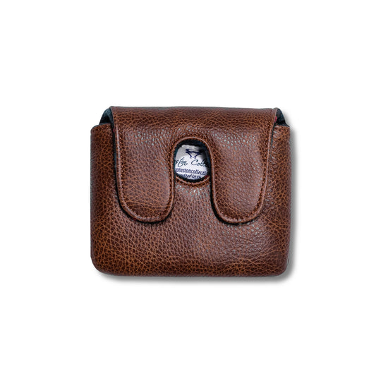 Set Back Center Shaft MZ Putter Headcover in Torino Leather - Whiskey
