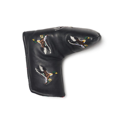 Flying Mallard Pullup Leather Blade Putter Cover