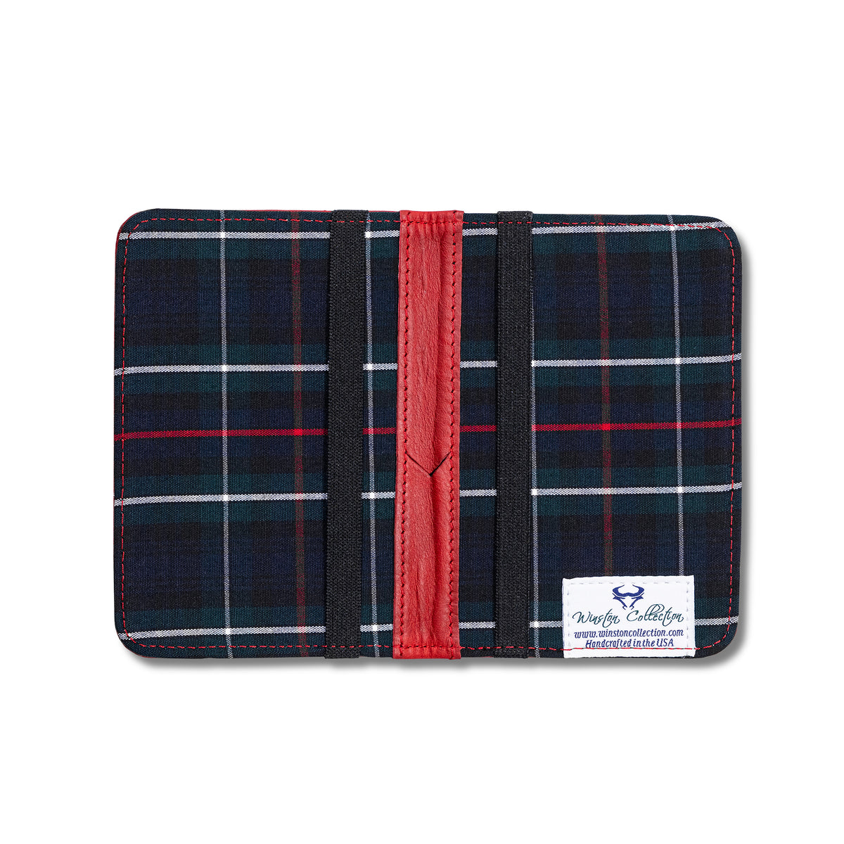 Classic Scorecard Holder in Pull-Up Leather - Red