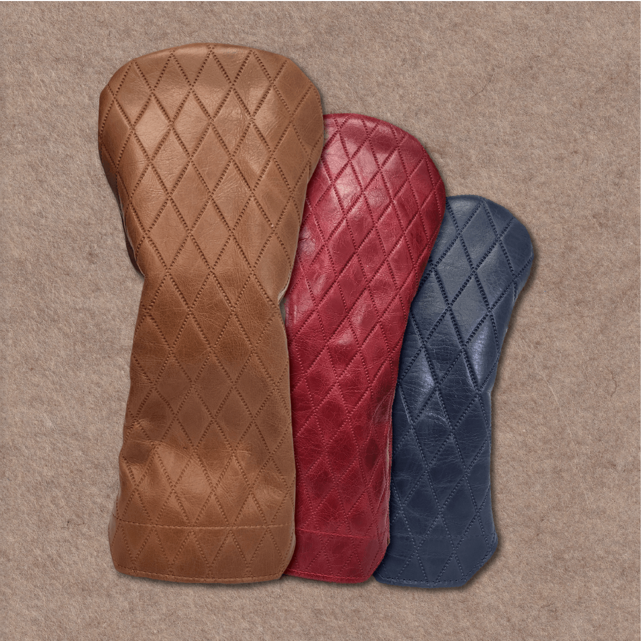 Aberdeen Diamond Leather Golf Headcover