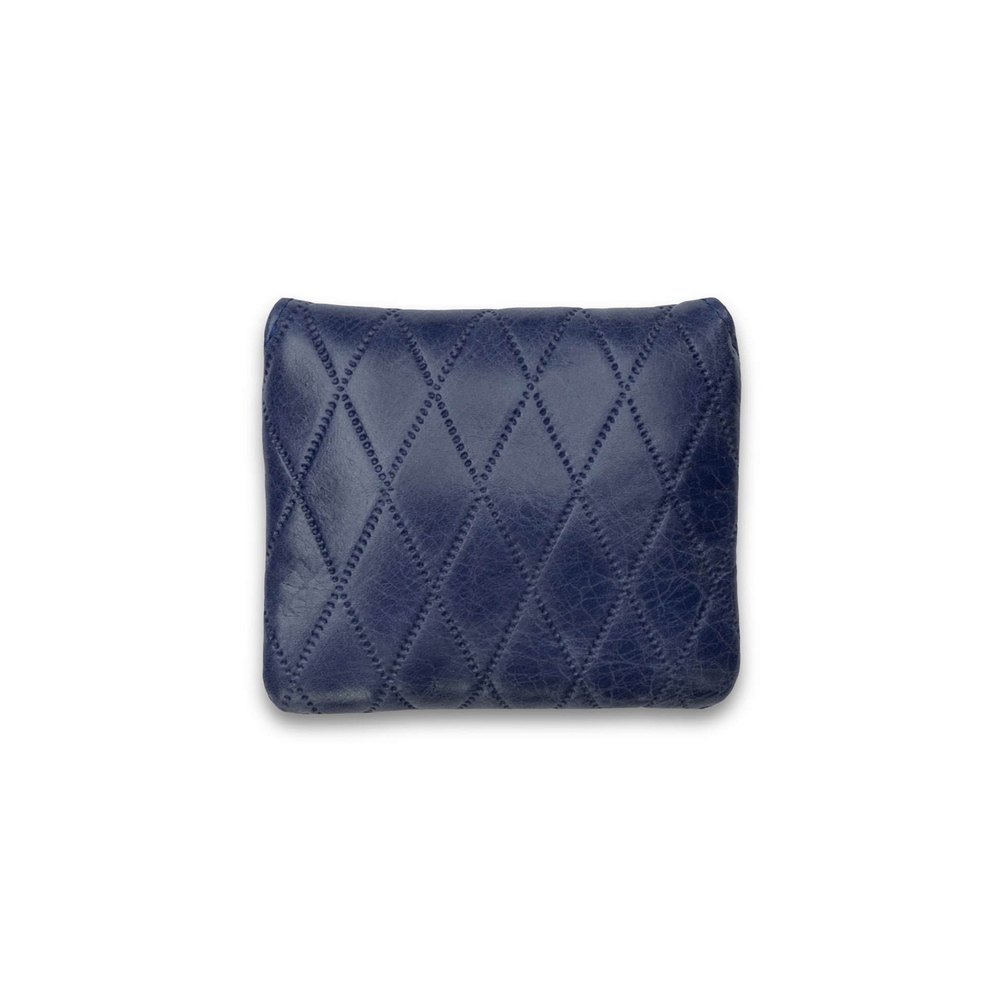 Aberdeen Diamond Leather Mallet Putter Cover - Navy