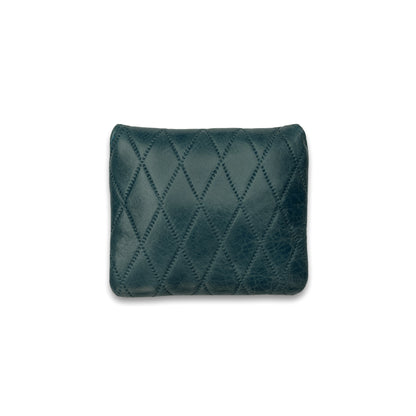 Aberdeen Diamond Leather Mallet Putter Cover - Peacock