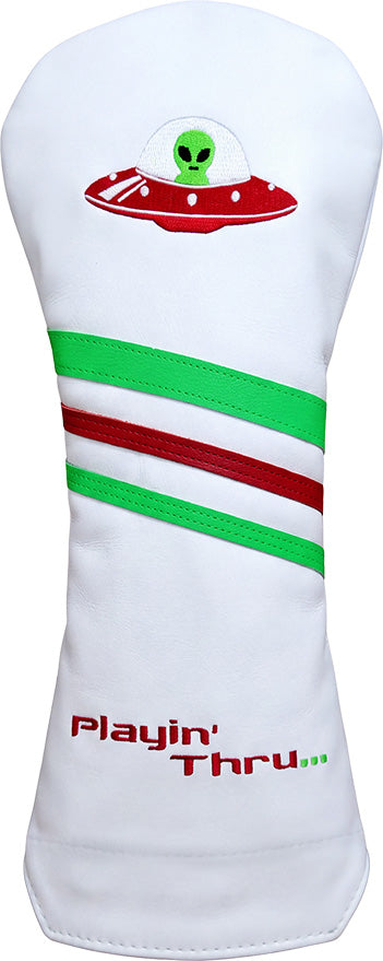 Playin' Thru Limited Edition Tradition Leather Headcovers