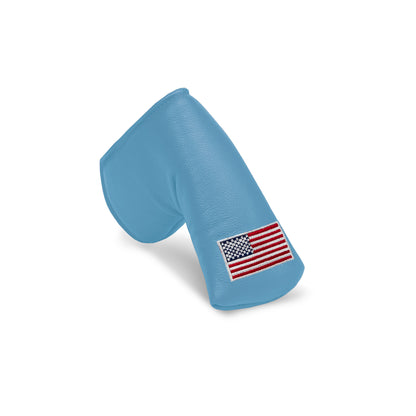 Classic American Flag Blade Leather Putter Covers