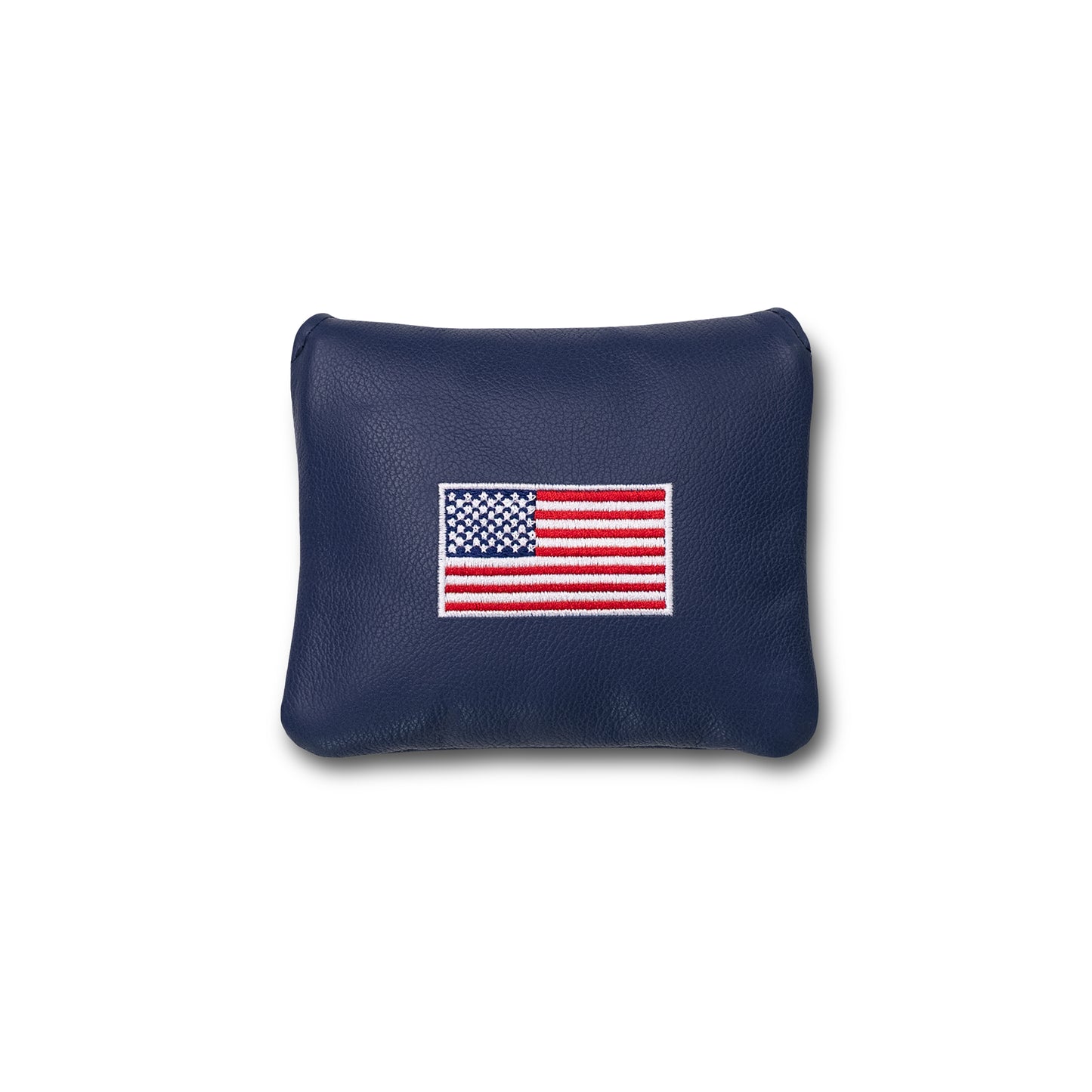 Classic American Flag Universal Mallet Leather Putter Covers - Navy