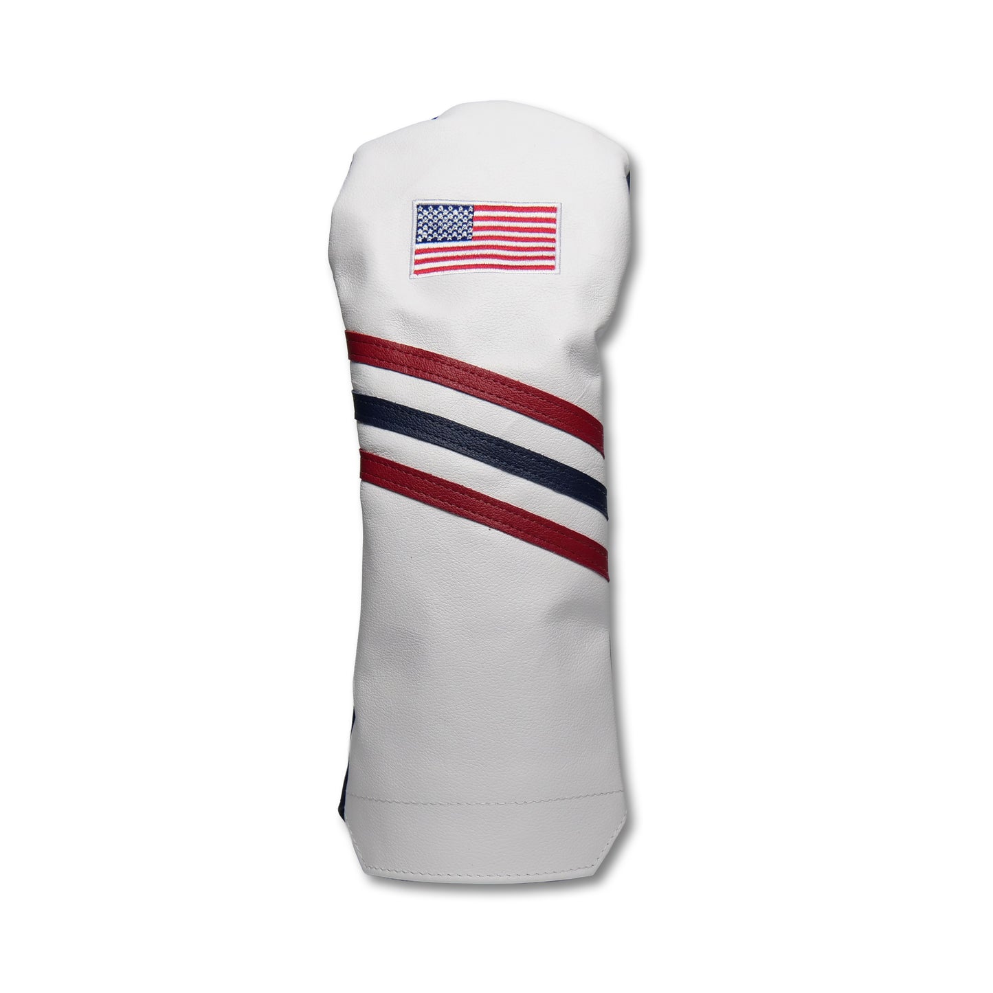 USA Flag Three Stripe Leather Headcovers