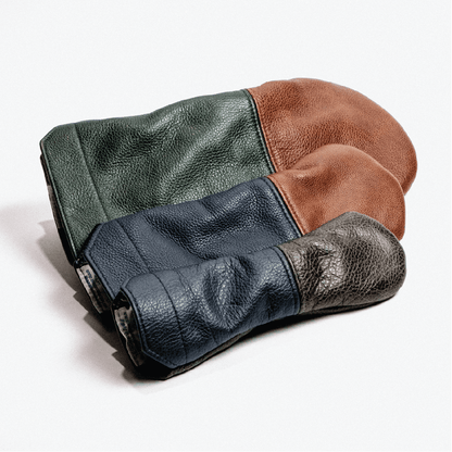 French Seam Italian Torino Leather Headcovers - Winston Collection