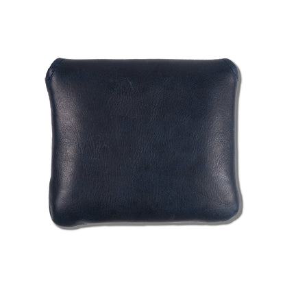 Standard Center Shaft Putter Headcover in Premium Pull-Up Leather - Navy