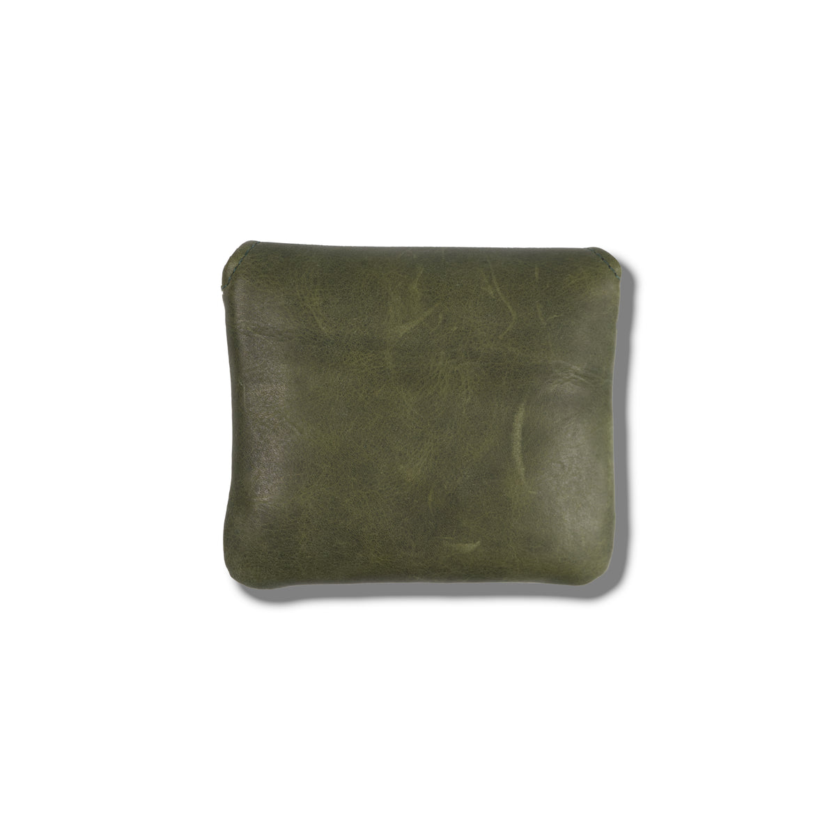Mallet Putter Cover in Pull-Up Leather - Forest Green