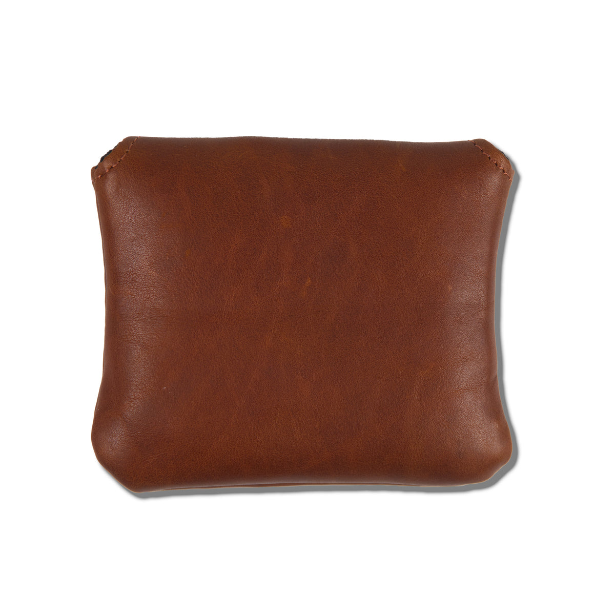 Standard Center Shaft Putter Headcover in Premium Pull-Up Leather - Whiskey