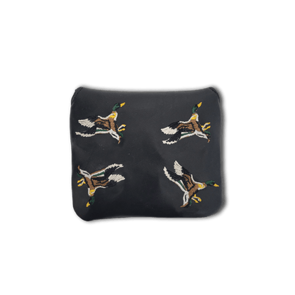 Flying Mallard Pullup Leather Universal Mallet Putter Cover