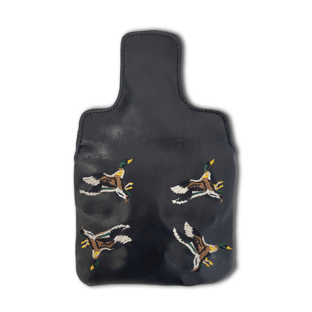 Flying Mallard Pullup Leather Universal Mallet Putter Cover