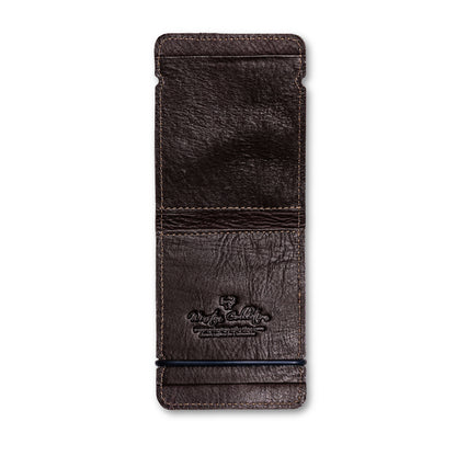 Cash Cover Wallet in Crazy Horse Leather