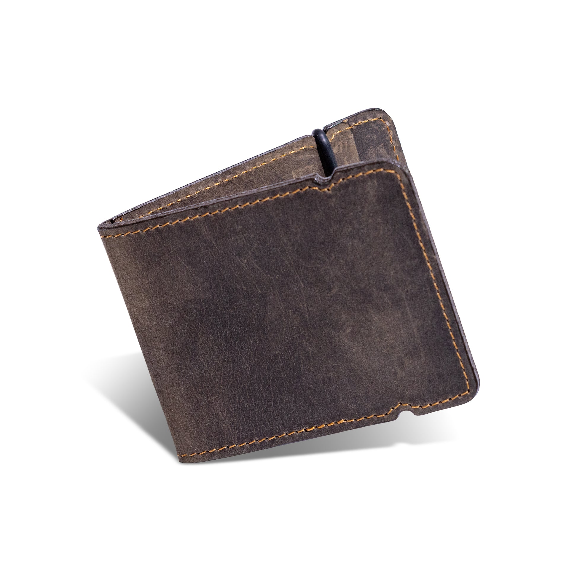 Cash Cover Wallet in Crazy Horse Leather - Crazy Horse Leather