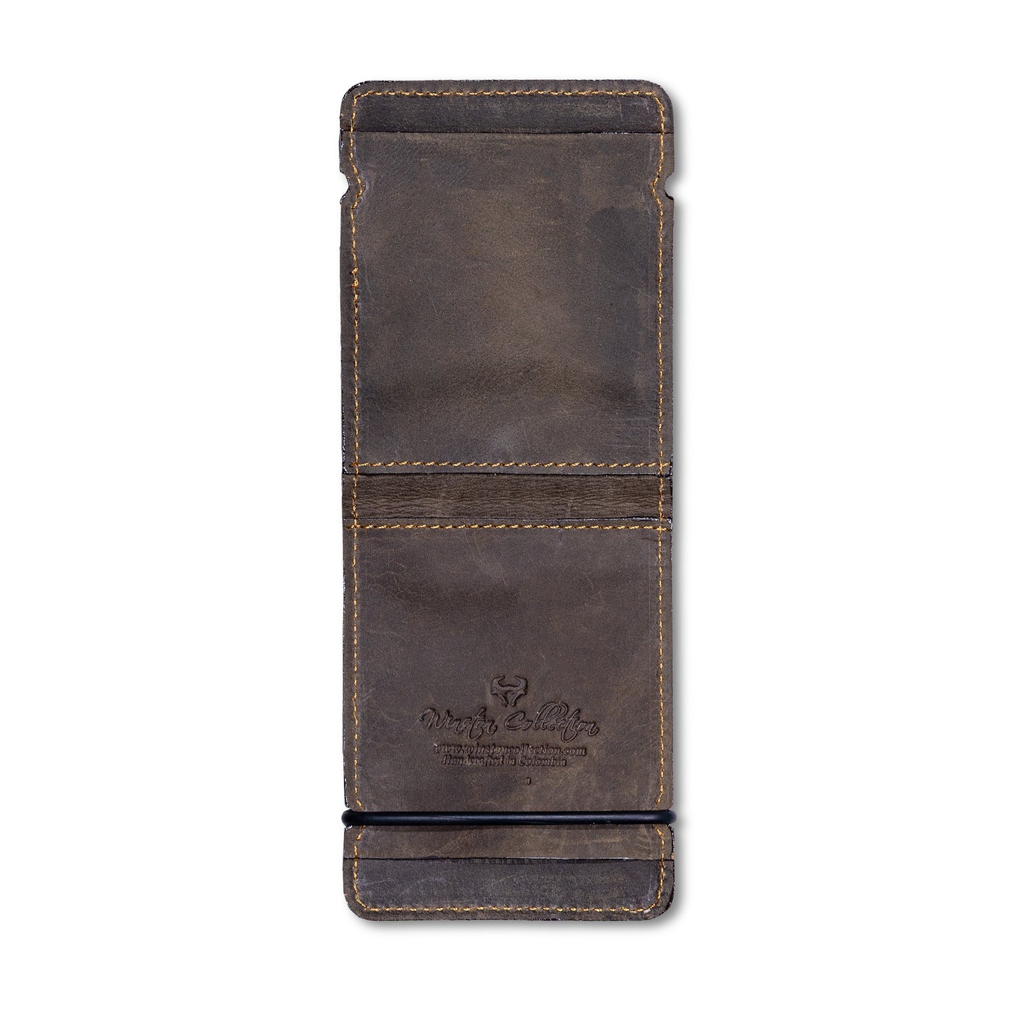 Cash Cover Wallet in Crazy Horse Leather