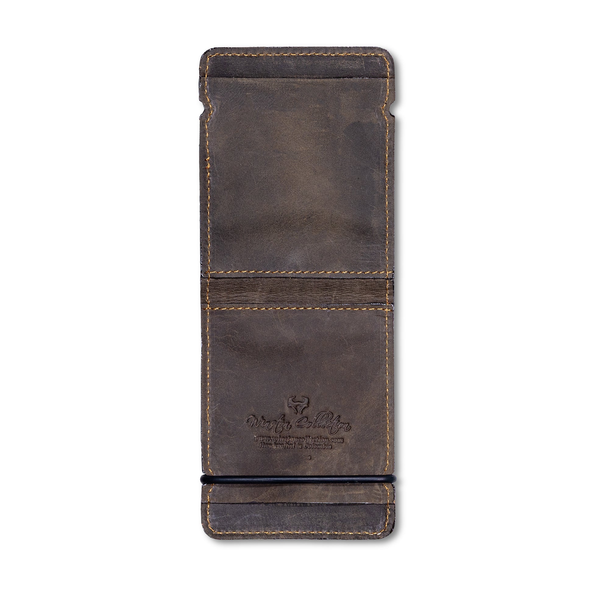 Cash Cover Wallet in Crazy Horse Leather - Crazy Horse Leather